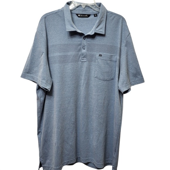 Travis Mathew Other - Travis Mathew Mens XXL 2XL Aerial View Golf Polo Shirt Pima Cotton Blend